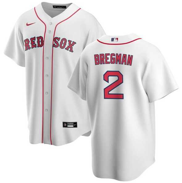 Boston Red Sox #2 Alex Bregman White 2024 Cool Base Stitched Baseball Jersey Boston Red Sox #2 Alex Bregman White 2024 Cool Base Stitched Baseball Jersey