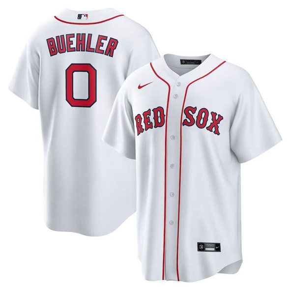 Boston Red Sox #0 Walker Buehler White 2025 Home Limited Stitched Baseball Jersey