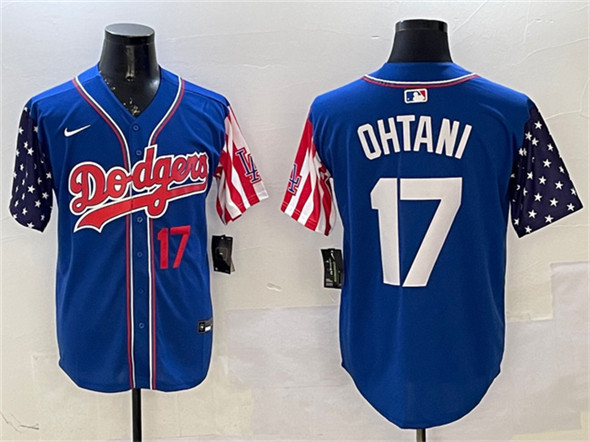 Los Angeles Dodgers #17 Shohei Ohtani Royal Limited Stitched Baseball Jersey Los Angeles Dodgers #17 Shohei Ohtani Royal Limited Stitched Baseball Jersey