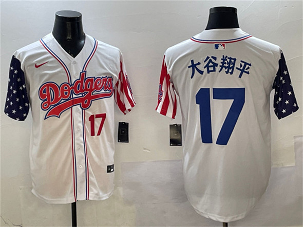 Los Angeles Dodgers #17 ??????? White Limited Stitched Baseball Jersey Los Angeles Dodgers #17 ??????? White Limited Stitched Baseball Jersey