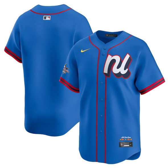 National League Blank Navy 2025 All-Star Edition Limited Stitched Baseball Jersey National League Blank Navy 2025 All-Star Edition Limited Stitched Baseball Jersey