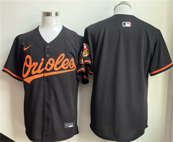 Baltimore Orioles Blank Black 2025 Alternate Limited Stitched Baseball Jersey