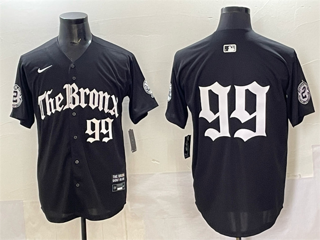 New York Yankees #99 Aaron Judge Black 'Gothic Legacy Edition' Vapor Premier Limited Stitched Baseball Jersey New York Yankees #99 Aaron Judge Black 'Gothic Legacy Edition' Vapor Premier Limited Stitched Baseball Jersey