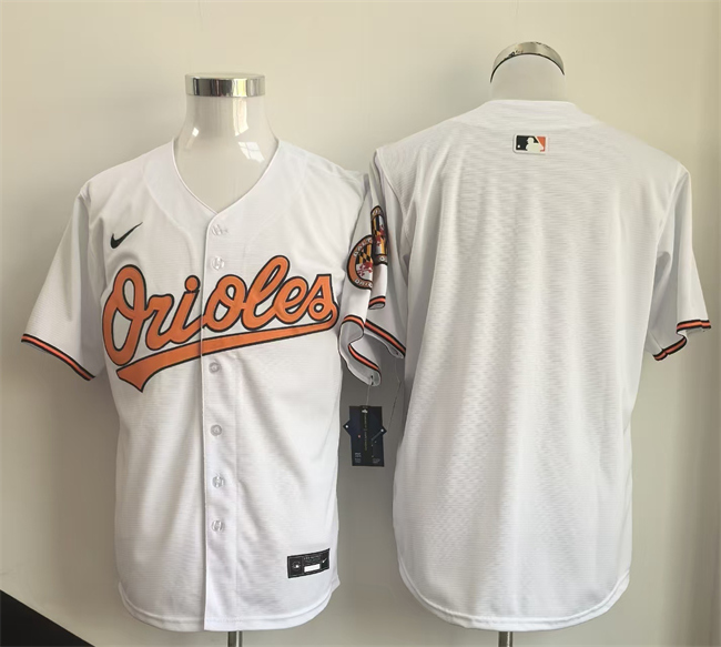 Baltimore Orioles Blank White 2025 Limited Stitched Baseball Jersey Baltimore Orioles Blank White 2025 Limited Stitched Baseball Jersey