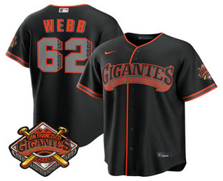 San Francisco Giants #62 Wilkin Ramos Black 2026 Alternate Stadium Stitched Jersey San Francisco Giants #62 Wilkin Ramos Black 2026 Alternate Stadium Stitched Jersey