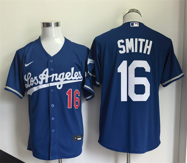 Los Angeles Dodgers #16 Will Smith Royal 2026 Stitched Baseball Jersey