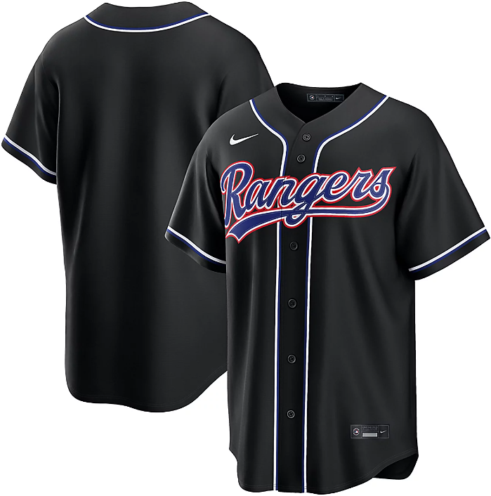 Los Angeles Dodgers Blank Fashion Black Out Stitched Baseball Jersey