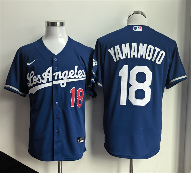 Los Angeles Dodgers #18 Yoshinobu Yamamoto White 2026 Gold Collection Stadium Stitched Baseball Jersey