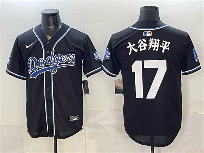 Los Angeles Dodgers #17 ??????? B2B Champs 2026 Black Out Style Vapor Limited Stitched Baseball Jersey