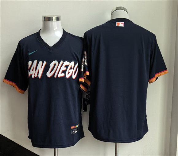 San Diego Padres Blank Obsidian 2026 City Connect Stadium Stitched Baseball Jersey San Diego Padres Blank Obsidian 2026 City Connect Stadium Stitched Baseball Jersey