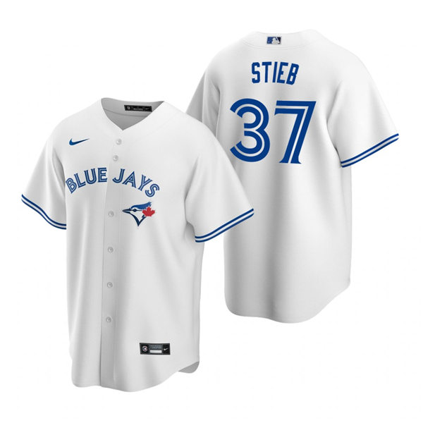 Toronto Blue Jays #37 Dave Stieb Stitched Nike White Home Jersey