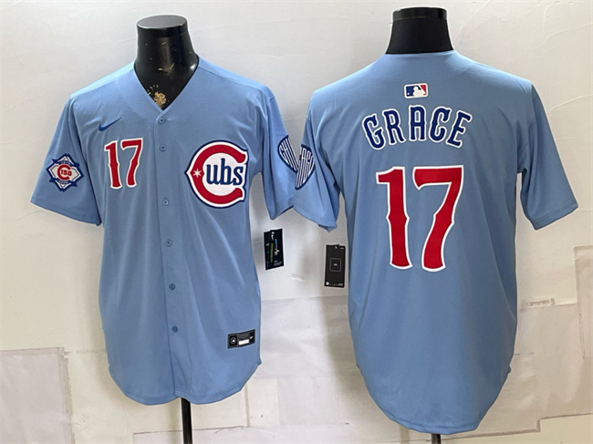 Chicago Cubs #17 Mark Grace Blue 2026 2nd Alternate Limited Stitched Baseball Jersey