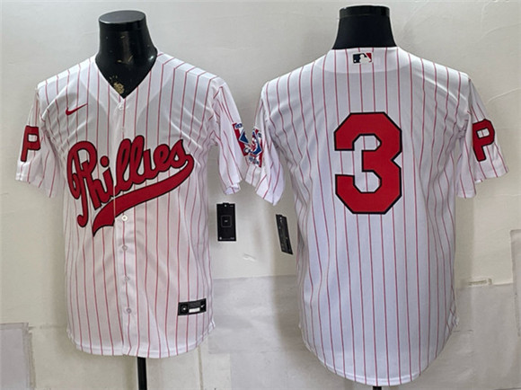 Philadelphia Phillies #3 Bryce Harper White 2026 Field of Dreams Stadium Stitched Baseball Jersey