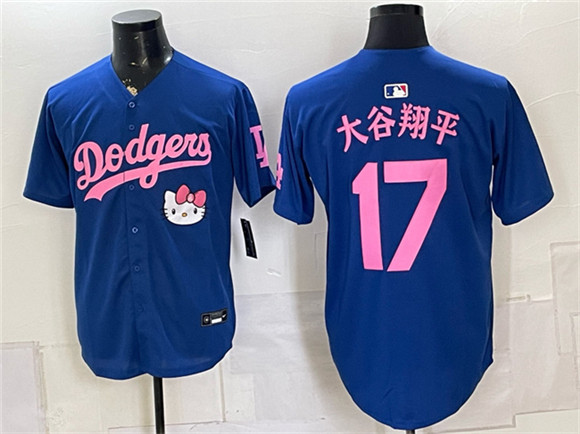 Los Angeles Dodgers #17 ??????? Royal 2025 Hello Kitty Vapor Limited Stitched Baseball Jersey Los Angeles Dodgers #17 ??????? Royal 2025 Hello Kitty Vapor Limited Stitched Baseball Jersey