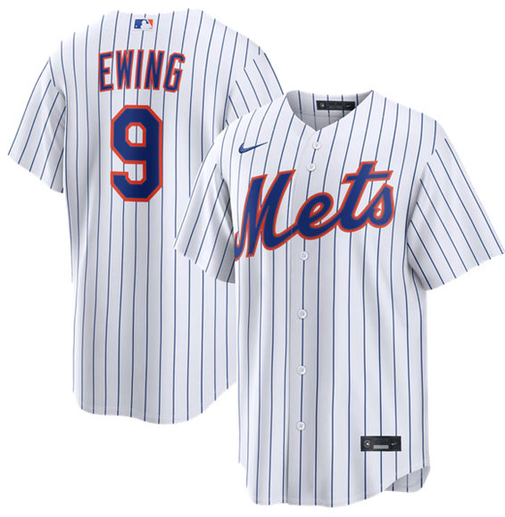 New York Mets #9 AJ Ewing 2026 White Cool Base Stitched Baseball Jersey