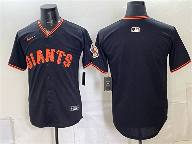 San Francisco Giants Blank Black Limited Stitched Baseball Jersey San Francisco Giants Blank Black Limited Stitched Baseball Jersey