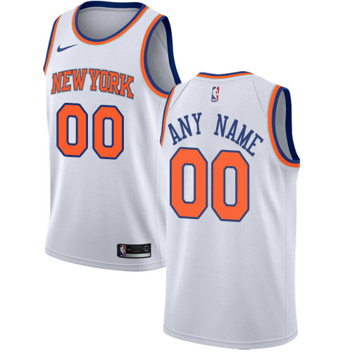 New York Knicks Customized Authentic White NBA Association Edition Jersey New York Knicks Customized Authentic White NBA Association Edition Jersey