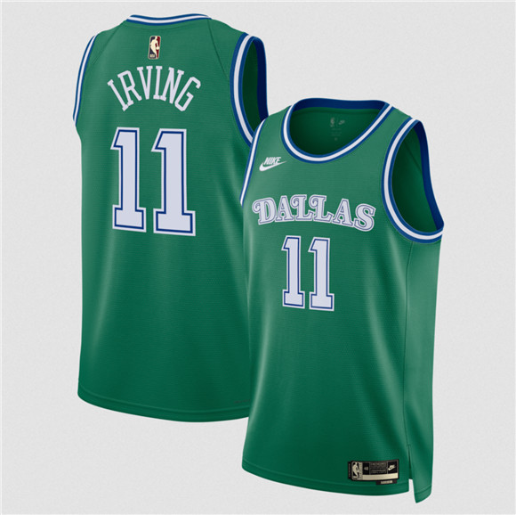 Dallas Mavericks #11 Kyrie Irving Green 2025 Classic Edition Stitched Basketball Jersey