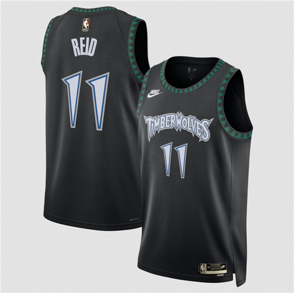 Minnesota Timberwolves #11 Naz Reid Black 2025 Classic Edition Stitched Jersey