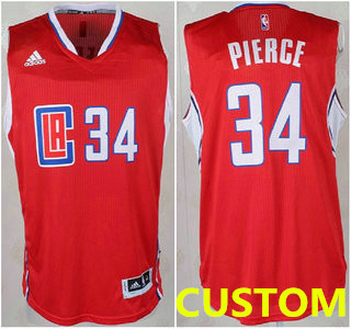 Los Angeles Clippers Custom Revolution 30 Swingman 2015 New Red Jersey Los Angeles Clippers Custom Revolution 30 Swingman 2015 New Red Jersey