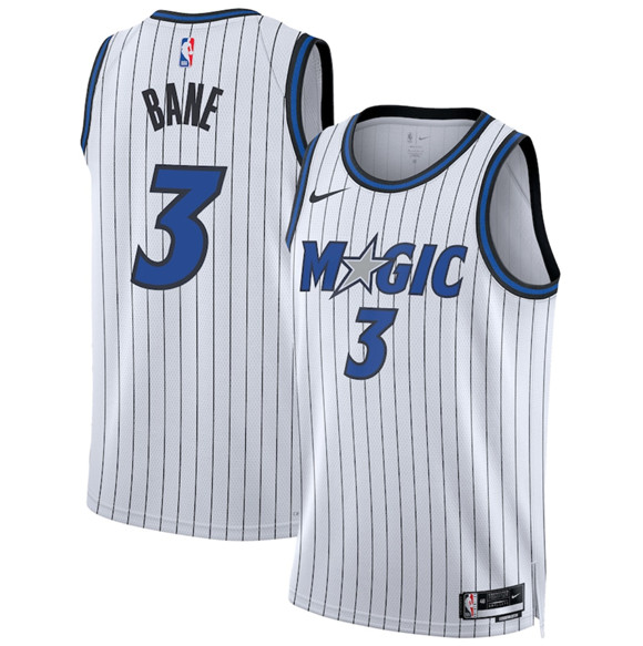 Orlando Magic #3 Desmond Bane White 2025 Association Edition Stitched Basketball Jersey