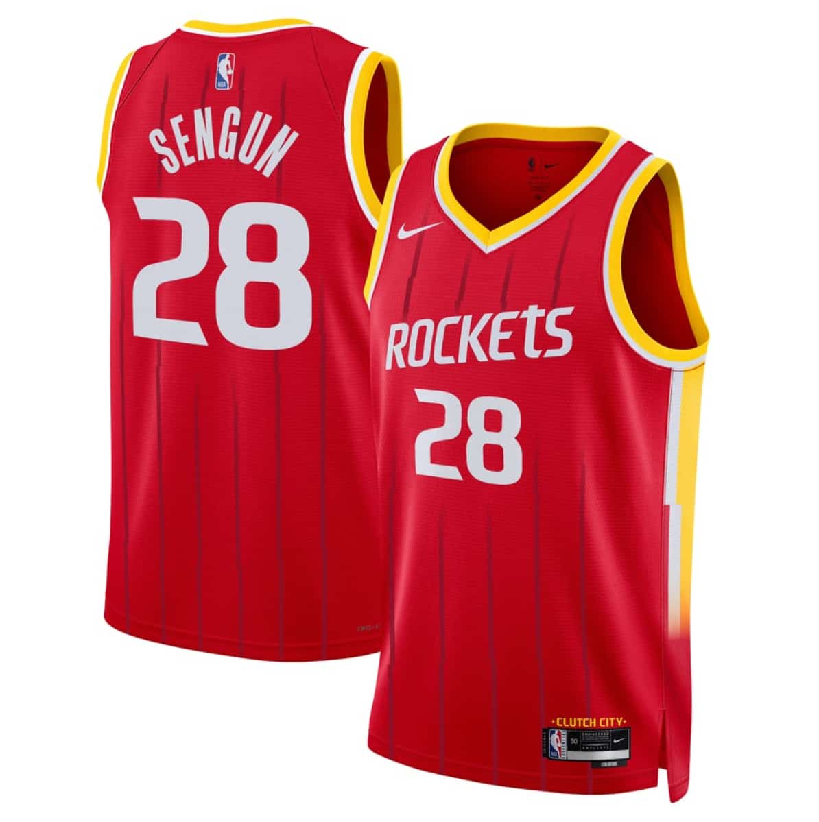 Houston Rockets #28 Alperen Sengun Red 2026-27 Icon Swingman Stitched Jersey