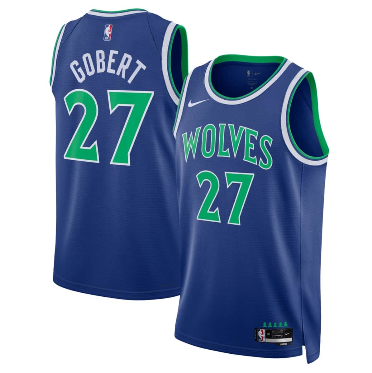 Minnesota Timberwolves #27 Rudy Gobert Blue 2026-27 Icon Swingman Edition Stitched Basketball Jersey