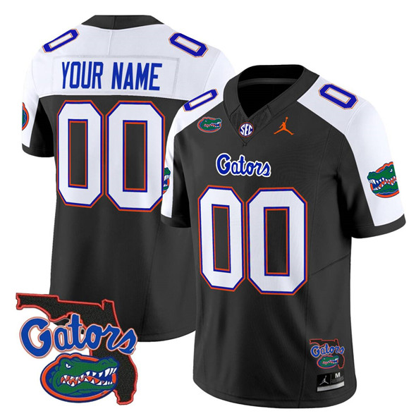 Florida Gators ACTIVE PLAYER Custom Black Alternate 2024 F.U.S.E. Florida Patch Vapor Limited Stitched Jersey