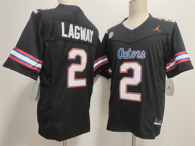 Florida Gators #2 DJ Lagway Black F.U.S.E. Stitched Jersey
