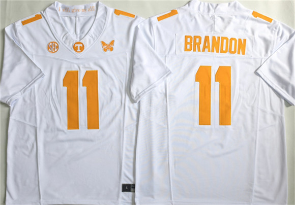 Tennessee Volunteers #11 Faizon Brandon White F.U.S.E. Stitched Jersey Tennessee Volunteers #11 Faizon Brandon White F.U.S.E. Stitched Jersey