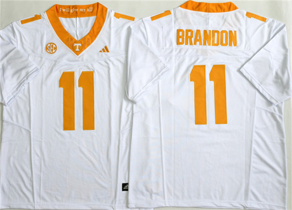 Tennessee Volunteers #11 Faizon Brandon White 2026 F.U.S.E. Stitched Jersey Tennessee Volunteers #11 Faizon Brandon White 2026 F.U.S.E. Stitched Jersey
