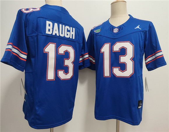 Florida Gators #13 Jadan Baugh Royal F.U.S.E. Stitched Jersey