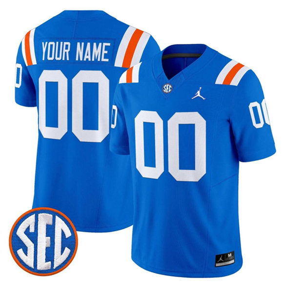 Florida Gators ACTIVE PLAYER Custom Royal F.U.S.E. 1960s Throwback Vaport Limited Stitched Jersey
