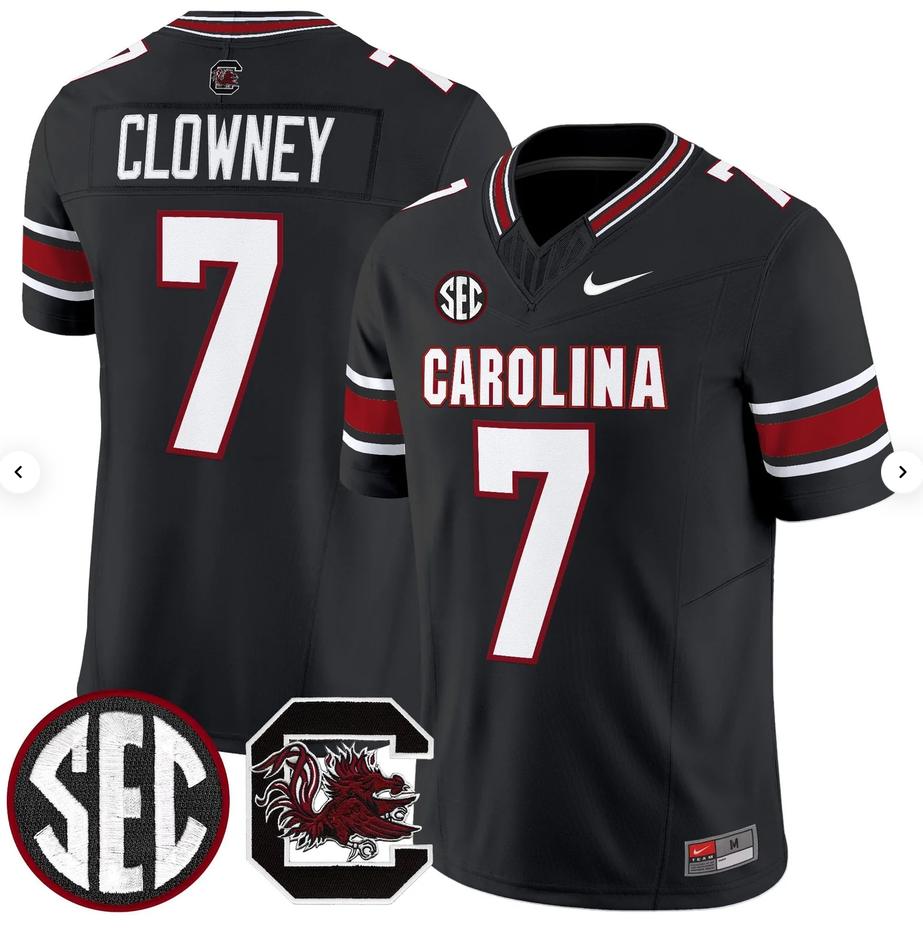 South Carolina Gamecocks #7 Jadeveon Clowney Black 2026 F.U.S.E. Stitched Nike Jersey