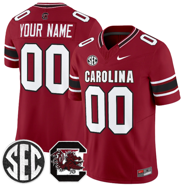 South Carolina Gamecocks Custom Garnet 2026 F.U.S.E. Stitched Nike Jersey South Carolina Gamecocks Custom Garnet 2026 F.U.S.E. Stitched Nike Jersey