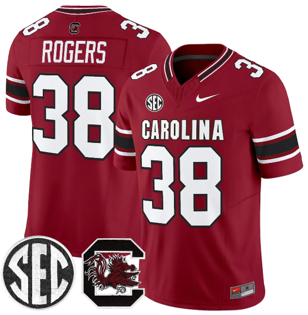 South Carolina Gamecocks #38 George Rogers Garnet 2026 F.U.S.E. Stitched Nike Jersey