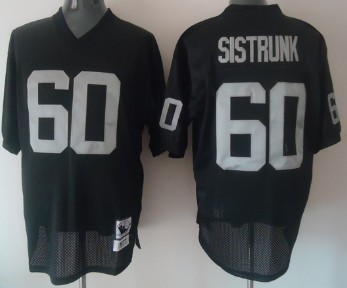 Oakland Raiders #60 Otis Sistrunk Black Throwback Jersey Oakland Raiders #60 Otis Sistrunk Black Throwback Jersey