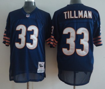Chicago Bears #33 Charles Tillman Blue Throwback Jersey Chicago Bears #33 Charles Tillman Blue Throwback Jersey