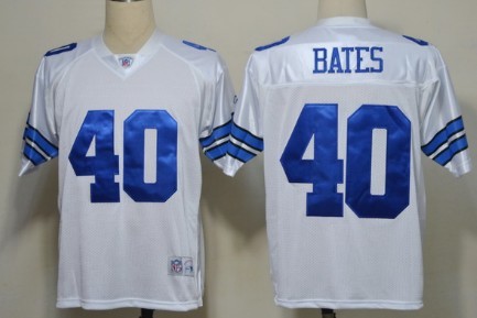 Dallas Cowboys #40 Bill Bates White Legend Jersey Dallas Cowboys #40 Bill Bates White Legend Jersey