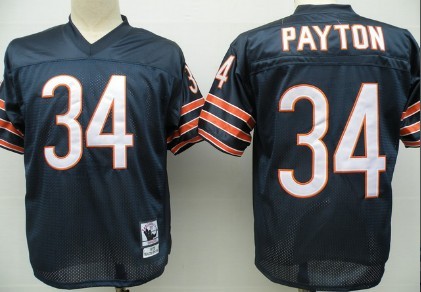 Chicago Bears #34 Walter Payton Blue Throwback Jersey Chicago Bears #34 Walter Payton Blue Throwback Jersey