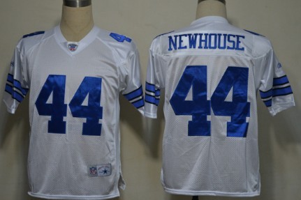 Dallas Cowboys #44 Robert Newhouse White Legend Jersey Dallas Cowboys #44 Robert Newhouse White Legend Jersey