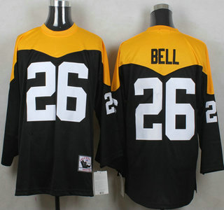 Pittsburgh Steelers #26 LeVeon Bell Black 1967 Home Throwback NFL Jersey