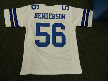 Dallas Cowboys #56 Hollywood Henderson White Throwback Jersey Dallas Cowboys #56 Hollywood Henderson White Throwback Jersey