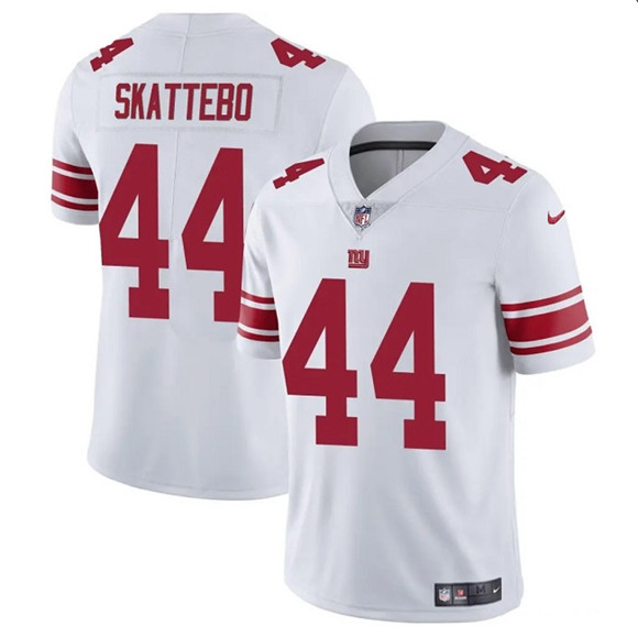 New York Giants #44 Cam Skattebo White 2025 Draft Vapor Untouchable Limited Football Stitched Jersey New York Giants #44 Cam Skattebo White 2025 Draft Vapor Untouchable Limited Football Stitched Jersey