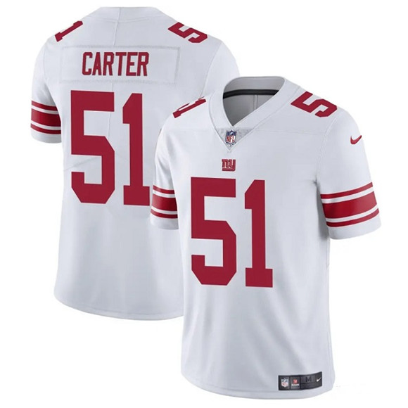 New York Giants #51 Abdul Carter White 2025 Vapor Untouchable Limited Football Stitched Jersey New York Giants #51 Abdul Carter White 2025 Vapor Untouchable Limited Football Stitched Jersey