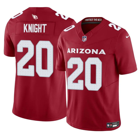 Arizona Cardinals #20 Bam Knight Red 2025 F.U.S.E. Vapor Untouchable Limited Football Stitched Jersey