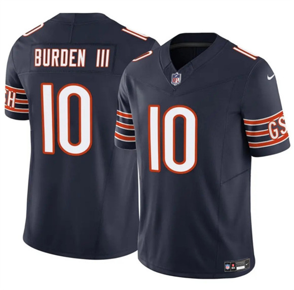 Chicago Bears #10 Luther Burden III Navy 2025 F.U.S.E. Vapor Untouchable Limited Football Stitched Jersey