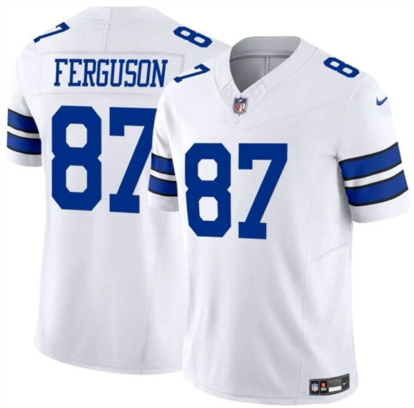 Dallas Cowboys #87 Jake Ferguson White 2025 F.U.S.E Vapor Untouchable Limited Football Stitched Jersey