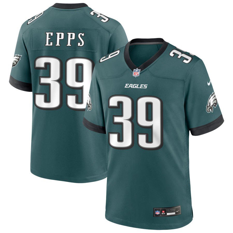 Philadelphia Eagles #39 Marcus Epps Green 2025 Vapor Untouchable Limited Stitched Football Jersey