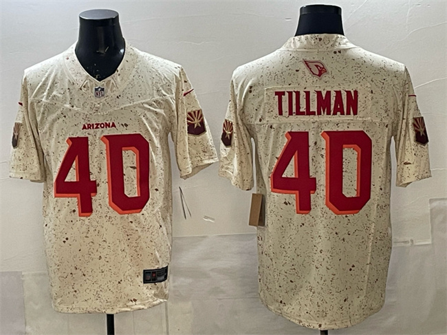 Arizona Cardinals #40 Pat Tillman 2025 F.U.S.E. ??Rivalries?? Vapor Untouchable Limited Stitched Jersey